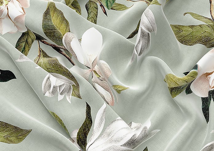 Ted Baker Velvet Opal Floral, Sage - Roman Blind - Image 4